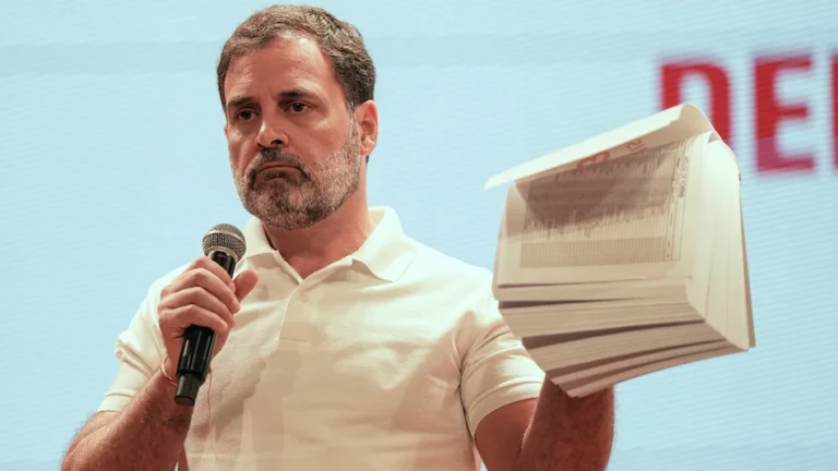 rahul saving Voting Right